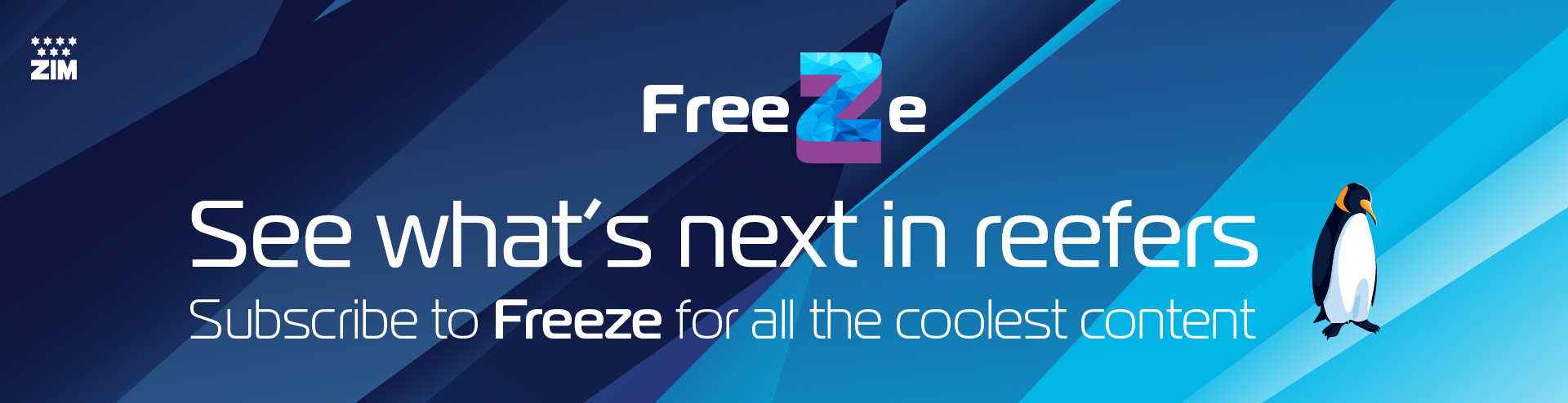 Welcome to Freeze – all the hottest news about global refrigerated shipping, direct to your inbox.