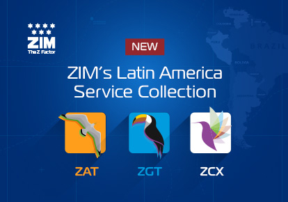 Introducing ZIM's Latin America new collection of services