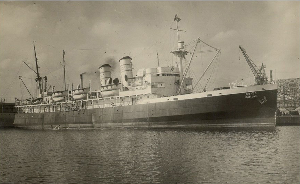 SS Galilah, one of ZIM's early passenger ships